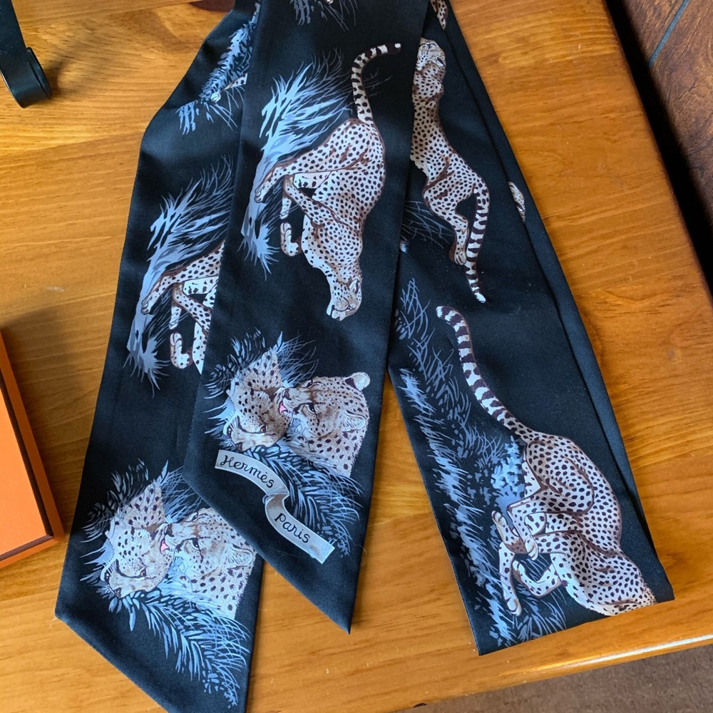 Hermès Silk Maxi Twilly